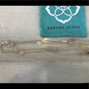 Kendra Scott Sonya Iridescent Long Necklace